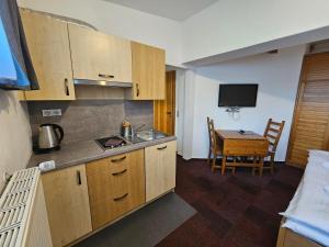 Kuchyň nebo kuchyňský kout v ubytování Ski&Bike Nassfeld Apartments
