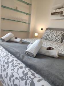 Llit o llits en una habitació de Villa Antopolis