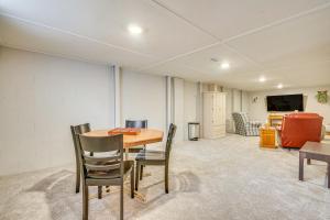a dining room with a table and chairs at Columbus Vacation Rental, 7 Mi to Downtown! in Columbus