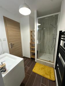 Ένα μπάνιο στο Appartement Centre ville Besançon