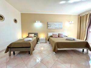 Postel nebo postele na pokoji v ubytování B&B Blue