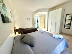 Postel nebo postele na pokoji v ubytování B&B Blue