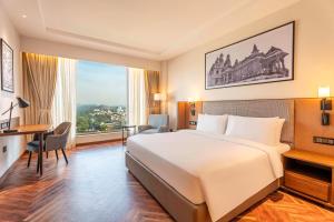 Grand Mirage Dhanbad, a member of Radisson Individuals客房内的一张或多张床位