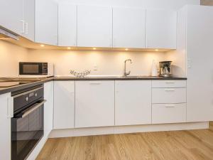 Kuchyň nebo kuchyňský kout v ubytování Apartment Ringkøbing CXXIII