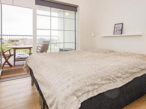 Postel nebo postele na pokoji v ubytování Apartment Ringkøbing CXXIII