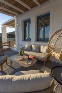 Posezení v ubytování Apaggio luxury villa
