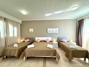 Postel nebo postele na pokoji v ubytování B&B Blue