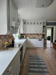 Kuchyň nebo kuchyňský kout v ubytování Historisk sjarm omringet av Drivdalens vakre natur