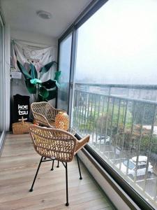 Balkoni atau teres di Goseong Goblin House