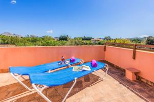 Ein Balkon oder eine Terrasse in der Unterkunft Can Patricia