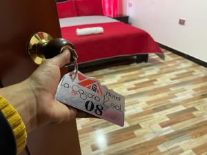 Χώρος καθιστικού στο Hotel La Casona Real