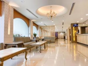 Posezení v ubytování Doitsu Hotel