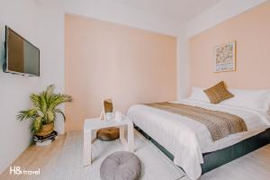 Letto o letti in una camera di Apple Scent Stay