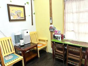 Χώρος καθιστικού στο Huangpu Hostel