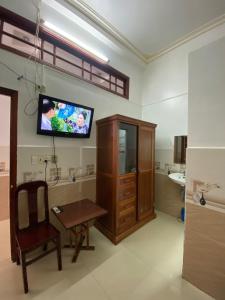 TV a/nebo společenská místnost v ubytování Thanh Tâm Hotel