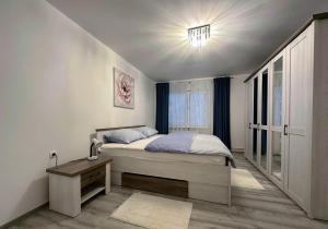 Postel nebo postele na pokoji v ubytování Apartment Marija