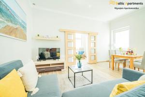 TV a/nebo společenská místnost v ubytování Baltic Apartments - Willa Carmen