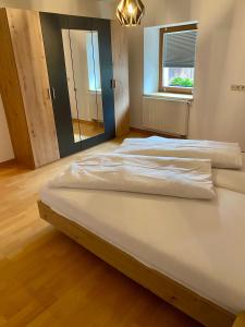 Postel nebo postele na pokoji v ubytování Rieder Stubn Lodge