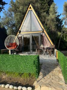 Zahrada ubytování Brothershomes Bungalov