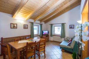 TV a/nebo společenská místnost v ubytování Casa Tomaselli