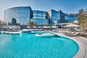 Bazén v ubytování Shilla Stay Plus Iho Tewoo Ocean Front nebo v jeho okolí