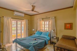 En eller flere senge i et værelse på Sanfrancisco Holiday Homes