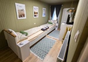 Postel nebo postele na pokoji v ubytování Park Apartman