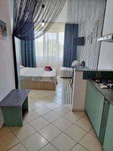 Dapur atau dapur kecil di Geo Studios +26 gambar
