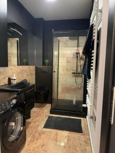 Ένα μπάνιο στο Apartamenty Walczaka