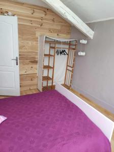 Postel nebo postele na pokoji v ubytování Le gîte Gabriel