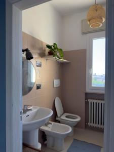 Koupelna v ubytování B&B Placidia