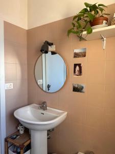 Koupelna v ubytování B&B Placidia