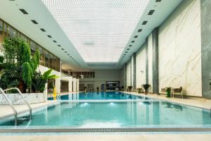 Bazén v ubytování Rixos Turkistan nebo v jeho okolí