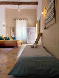 Voodi või voodid majutusasutuse Serene Respite close to Rabat toas