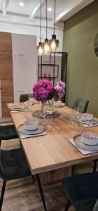 A seating area at Péterfia Boutique Apartments