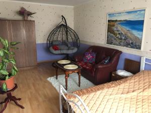Posezení v ubytování Maleva apartaments