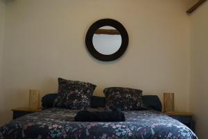 Posteľ alebo postele v izbe v ubytovaní Chambre d'Hôtes - Eco Gîte la Grange