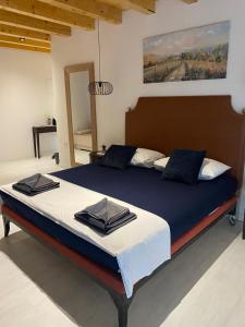 Postel nebo postele na pokoji v ubytování Village property Truša