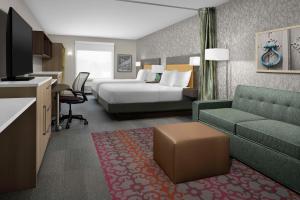 Voodi või voodid majutusasutuse Home2 Suites By Hilton Poughkeepsie toas