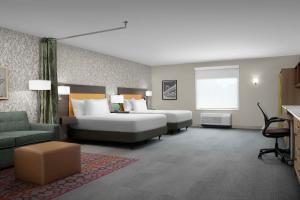 Voodi või voodid majutusasutuse Home2 Suites By Hilton Poughkeepsie toas
