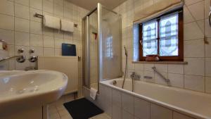 Koupelna v ubytování Ferienwohnung Flora
