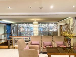 Istumisnurk majutusasutuses Guide Hotel Taipei Bade