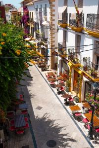 A balcony or terrace at Ancha Village