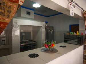 Køkken eller tekøkken på The Blue Wave + 11 billeder