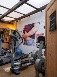 Fitness centrum a/nebo fitness zařízení v ubytování Al Castello Resort