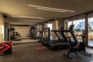 Fitness centrum a/nebo fitness zařízení v ubytování Ela Tinos