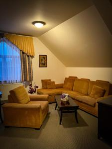 Posezení v ubytování Hotel U Zeleneho stromu