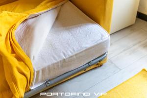 Postel nebo postele na pokoji v ubytování Limoni by PortofinoVip