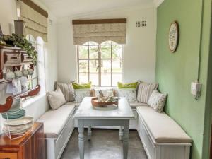 Χώρος καθιστικού στο BelofteBos Farmhouse Inn