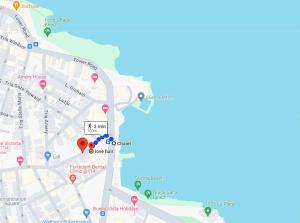 a map of the city of dubrovnik with attractions at The 501 by Shmoo in Sliema +41 photos